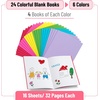 image:imageMr Pen Colorful Blank Books 42 x 55 Inches 32 Pages 8 Pack  Blank Notebooks for Kids Mini Notebooks for Kids Mini Journal for Students Blank Journal for Kids Unlined NotebookEssential Colors