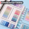 image:imageMr Pen Colorful Sticky Tabs 800 Pcs Transparent Page Markers  Annotating Book Tabs