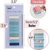 image:imageMr Pen Colorful Sticky Tabs 800 Pcs Transparent Page Markers  Annotating Book Tabs
