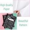 image:imageMr Pen Composition Notebook 12 Pack Wide Ruled 600 Sheets  975 x 75 Black Marble Composition Book Notebooks for School Wide Ruled Composition Notebook Journal Notebooks2 Pack