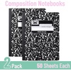 image:imageMr Pen Composition Notebook 12 Pack Wide Ruled 600 Sheets  975 x 75 Black Marble Composition Book Notebooks for School Wide Ruled Composition Notebook Journal Notebooks2 Pack