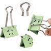 image:imageMr Pen Cute Binder Clips 80 pcs Assorted Sizes  Smiley Binder Paper Clips Bulk Paper Clamps for Office Supplies Home School Business Document Organizing