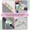 image:imageMr Pen Cute Binder Clips 80 pcs Assorted Sizes  Smiley Binder Paper Clips Bulk Paper Clamps for Office Supplies Home School Business Document Organizing