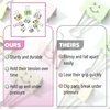 image:imageMr Pen Cute Binder Clips 80 pcs Assorted Sizes  Smiley Binder Paper Clips Bulk Paper Clamps for Office Supplies Home School Business Document Organizing