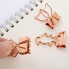 image:imageMr Pen Cute Metal Binder Clips 18 pcs 075 Small Size 6 Styles  Rose Gold Binder Paper Clips Paper Clamps for Office Supplies Home School Business Document Organizing