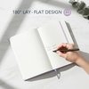 image:imageMr Pen Dotted Journal Notebook A5 Medium Size 57x84  160 Pages 80 Sheets Fabric Hardcover 100 GSM Thick Paper Bullet Dotted Journal for Planning Trackingslate gray