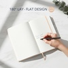 image:imageMr Pen Dotted Journal Notebook A5 Medium Size 57x84  160 Pages 80 Sheets Fabric Hardcover 100 GSM Thick Paper Bullet Dotted Journal for Planning Trackingcosmic latte