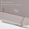 image:imageMr Pen Dotted Journal Notebook A5 Medium Size 57x84  160 Pages 80 Sheets Fabric Hardcover 100 GSM Thick Paper Bullet Dotted Journal for Planning Trackingmisty blush