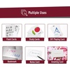 image:imageMr Pen Dry Erase Index Cards 3x5 45 Pack Laminated on One Side  Blank Note Cards Reusable Dry Erase Blank Flashcard Sheets for School Office Chores ToDo Lists Study Supplies3x5 inches