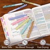 image:imageMr Pen ESV Journaling Bible Kit for Women  Aesthetic Highlighters and Black Ink Gel Pens Tabs 3x3 Inch Transparent Sticky Notes Bible Reading Tracker