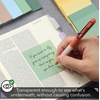 image:imageMr Pen ESV Journaling Bible Kit for Women  Aesthetic Highlighters and Black Ink Gel Pens Tabs 3x3 Inch Transparent Sticky Notes Bible Reading Tracker