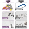 image:imageMr Pen Erasers 20 Pack Large Block Erasers for School No Smudge  Large Latex Free Block Erasers for School Office Art Sketching Homework Exams Clean SmudgeFree CorrectionSunset Harmony
