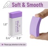 image:imageMr Pen Erasers 20 Pack Large Block Erasers for School No Smudge  Large Latex Free Block Erasers for School Office Art Sketching Homework Exams Clean SmudgeFree CorrectionDream Pastel