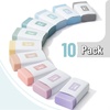 image:imageMr Pen Erasers 20 Pack Large Block Erasers for School No Smudge  Large Latex Free Block Erasers for School Office Art Sketching Homework Exams Clean SmudgeFree CorrectionMuted Morandi