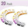 image:imageMr Pen Erasers 20 Pack Large Block Erasers for School No Smudge  Large Latex Free Block Erasers for School Office Art Sketching Homework Exams Clean SmudgeFree CorrectionSunset Harmony