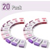 image:imageMr Pen Erasers 20 Pack Large Block Erasers for School No Smudge  Large Latex Free Block Erasers for School Office Art Sketching Homework Exams Clean SmudgeFree CorrectionDream Pastel