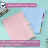 image:imageMr Pen Expanding File Folder 2 Pack 5 Pocket Accordion Folder with Labels A4Letter Size Waterproof and Tearproof  Accordion Folder with Lables Expandable Folder Accordian Folder Organizer File Folder Organizer Accordion File Organizer