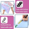 image:imageMr Pen Expanding File Folder 2 Pack 5 Pocket Accordion Folder with Labels A4Letter Size Waterproof and Tearproof  Accordion Folder with Lables Expandable Folder Accordian Folder Organizer File Folder Organizer Accordion File Organizer