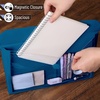 image:imageMr Pen File Folder Travel Folder for Documents Document Organizer  Folders for Documents File Folders Documents Organizer Office FoldersBlue