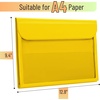 image:imageMr Pen File Folder Travel Folder for Documents Document Organizer  Folders for Documents File Folders Documents Organizer Office FoldersYellow