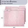 image:imageMr Pen File Folders 94 x 117 3 Pack Leather Design  Letter Size File Folders Office File Folder Filing Folders Files Folder File Folders with Tabs