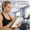 image:imageMr Pen Fitness Workout Journal for Women amp Men A555 x 82  160 Pages Spiral Black Workout Log Book Planner for Tracking Progress