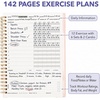 image:imageMr Pen Fitness Workout Journal for Women amp Men A555 x 82  160 Pages Spiral Blush Workout Log Book Planner for Tracking Progress