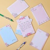 image:imageMr Pen Floral Lined Sticky Notes 4 x 6 6 Pads 60 SheetsPad  Large Aesthetic Sticky Notes with Lines Ruled Post Stickies Memo Pads SelfStick Note Pad for Office School Home Study