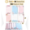 image:imageMr Pen Floral Lined Sticky Notes 4 x 6 6 Pads 60 SheetsPad  Large Aesthetic Sticky Notes with Lines Ruled Post Stickies Memo Pads SelfStick Note Pad for Office School Home Study