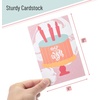image:imageMr Pen Happy Birthday Cards with Envelopes 48 Pack 375 x 52  Animal Design Blank Inside Assorted Birthday Cards Bulk for KidsLight coral