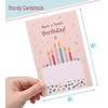 image:imageMr Pen Happy Birthday Cards with Envelopes 48 Pack 375 x 52  Animal Design Blank Inside Assorted Birthday Cards Bulk for KidsMarigold