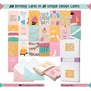 image:imageMr Pen Happy Birthday Cards with Envelopes 48 Pack 375 x 52  Animal Design Blank Inside Assorted Birthday Cards Bulk for KidsMarigold