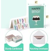 image:imageMr Pen Happy Birthday Cards with Envelopes 48 Pack 375 x 52  Animal Design Blank Inside Assorted Birthday Cards Bulk for KidsMulticolor