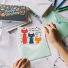 image:imageMr Pen Happy Birthday Cards with Envelopes 48 Pack 375 x 52  Animal Design Blank Inside Assorted Birthday Cards Bulk for KidsSeafoam