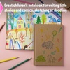image:imageMr Pen Hardcover Blank Books 4 pcs 57x82 40 Sheets  Kraft Blank Books for Kids to Write Stories Blank Notebooks for Kids Blank Journal for Kids Unlined Notebook