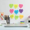 image:imageMr Pen Heart Sticky Notes 285x285 12 Pads 720 Sheets Pastel Color  Heart Shaped Sticky Notes Bulk Cute SelfStick Note Pads Perfect for Office School Home Study amp OrganizationBright