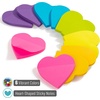 image:imageMr Pen Heart Sticky Notes 285x285 12 Pads 720 Sheets Pastel Color  Heart Shaped Sticky Notes Bulk Cute SelfStick Note Pads Perfect for Office School Home Study amp OrganizationBright