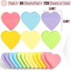 image:imageMr Pen Heart Sticky Notes 285x285 12 Pads 720 Sheets Pastel Color  Heart Shaped Sticky Notes Bulk Cute SelfStick Note Pads Perfect for Office School Home Study amp OrganizationPastel