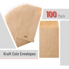 image:imageMr Pen Kraft Coin Envelopes 225 x 35 100 Pack Kraft Envelopes  Seed Envelopes Small Envelopes Gift Card Envelopes Mini Envelopes Key Envelopes Seed Packet Envelopes Stamp Envelope