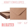 image:imageMr Pen Kraft Envelopes 39 Pack 5 x 7 Inch A7 Envelopes Brown Envelopes Card Envelopes Kraft Paper Envelopes Invitation Envelopes Postcard Envelopes  Brown Envelopes Card Envelopes Kraft Paper Envelopes Invitation Envelopes Postcard Envelopes