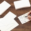 image:imageMr Pen Lined Index Cards 300 Cards White 3x5 Bulk Ruled Index Cards  Flash Cards Ruled for School College Office Home Organization Durable Study To Do List Note Cards with Ruled Lines300 Cards