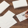 image:imageMr Pen Lined Index Cards 300 Cards White 3x5 Bulk Ruled Index Cards  Flash Cards Ruled for School College Office Home Organization Durable Study To Do List Note Cards with Ruled Lines1000 Cards