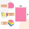 image:imageMr Pen Lined Sticky Notes 3 x 3 12 Pads 60 SheetsPad Morandi Color  Bulk Sticky Notes with Lines Ruled Post Stickies Memo Pads SelfStick Note Pad for Office School Home StudyVibrant