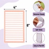 image:imageMr Pen Lined Sticky Notes 4 x 6 6 Pads 270 Sheets Sticky Notes with Lines Ruled Post Stickies Memo Pads SelfStick Note Pad for Office School Home Study amp Organization