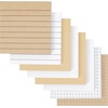 image:imageMr Pen Lined Sticky Notes Set 3x3 8 Pads 60 SheetsPad Kraft Lined  Blank amp Graph Sticky Notes Set Lined Memo Pads SelfStick Note Pad for Office School Home Study amp Organization