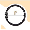 image:imageMr Pen Loose Leaf Binder Book Rings 2 Inch 20 Pack  Metal Binder Rings for Index Cards Keychains School Home Office SilverBlack