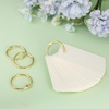 image:imageMr Pen Loose Leaf Binder Book Rings 2 Inch 20 Pack  Metal Binder Rings for Index Cards Keychains School Home Office SilverGold