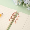 image:imageMr Pen Loose Leaf Binder Book Rings 2 Inch 20 Pack  Metal Binder Rings for Index Cards Keychains School Home Office SilverRose Gold
