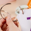 image:imageMr Pen Loose Leaf Binder Book Rings 2 Inch 20 Pack  Metal Binder Rings for Index Cards Keychains School Home Office SilverSilver