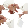 image:imageMr Pen Loose Leaf Binder Book Rings 2 Inch 20 Pack  Metal Binder Rings for Index Cards Keychains School Home Office SilverSilver